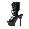 Pleaser - DELIGHT1016 Bottes de plateforme - Noir Product image